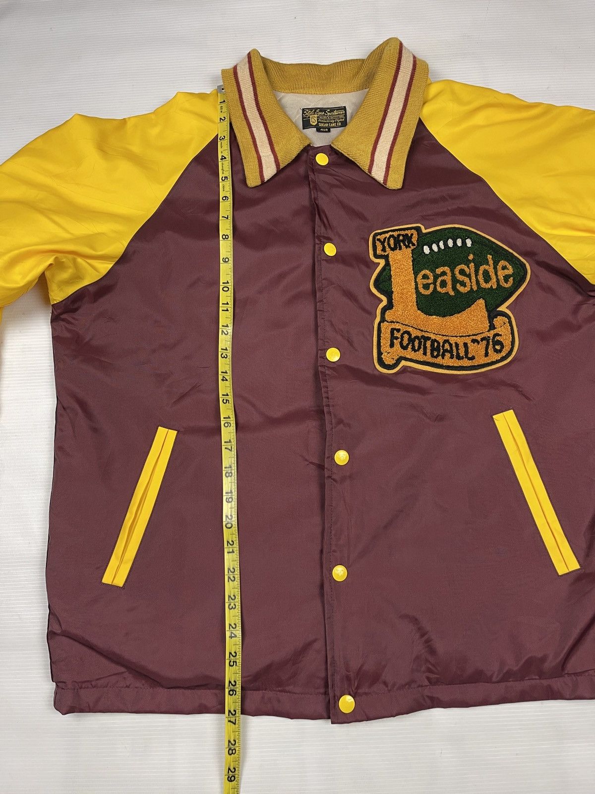 Sugar Cane × Toyo Enterprises × Vintage Leaside football 76’ nylon jacket by sugar cane Size US L / EU 52-54 / 3 - 13 Thumbnail