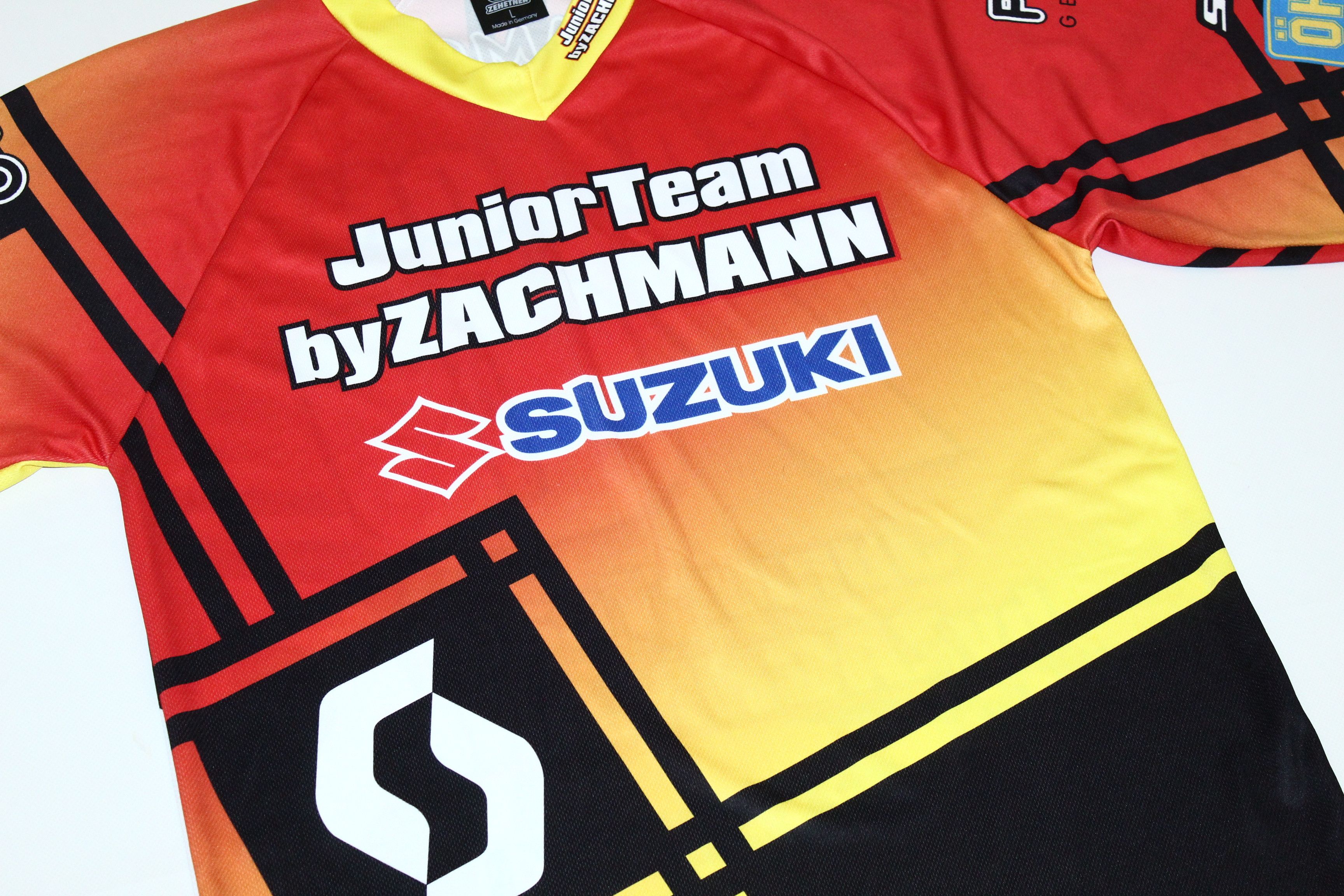 Sports Specialties 🔥Suzuki Racing for Junior Team Zachmann by Zehether Jersey Size US L / EU 52-54 / 3 - 5 Thumbnail