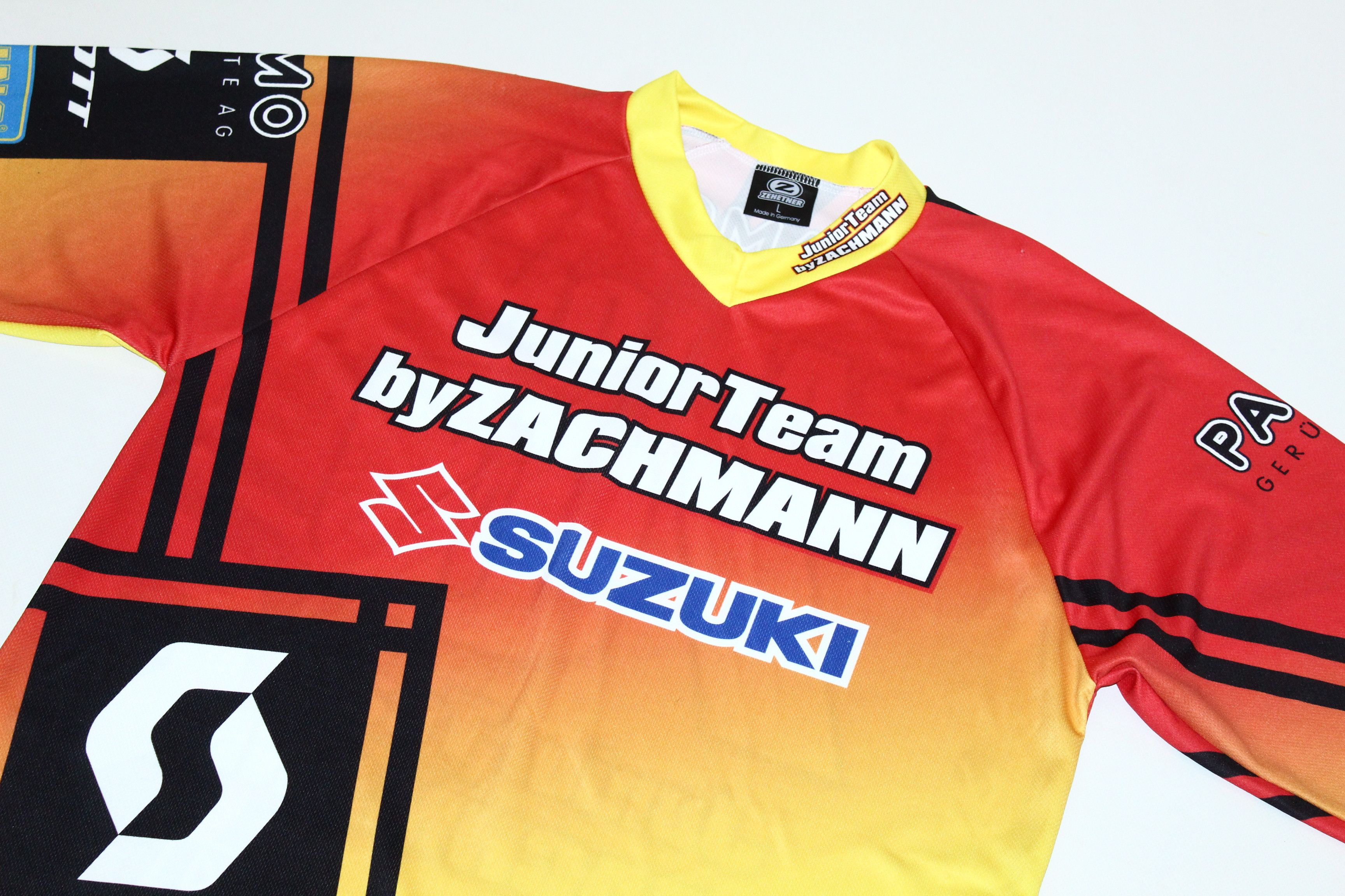Sports Specialties 🔥Suzuki Racing for Junior Team Zachmann by Zehether Jersey Size US L / EU 52-54 / 3 - 4 Thumbnail