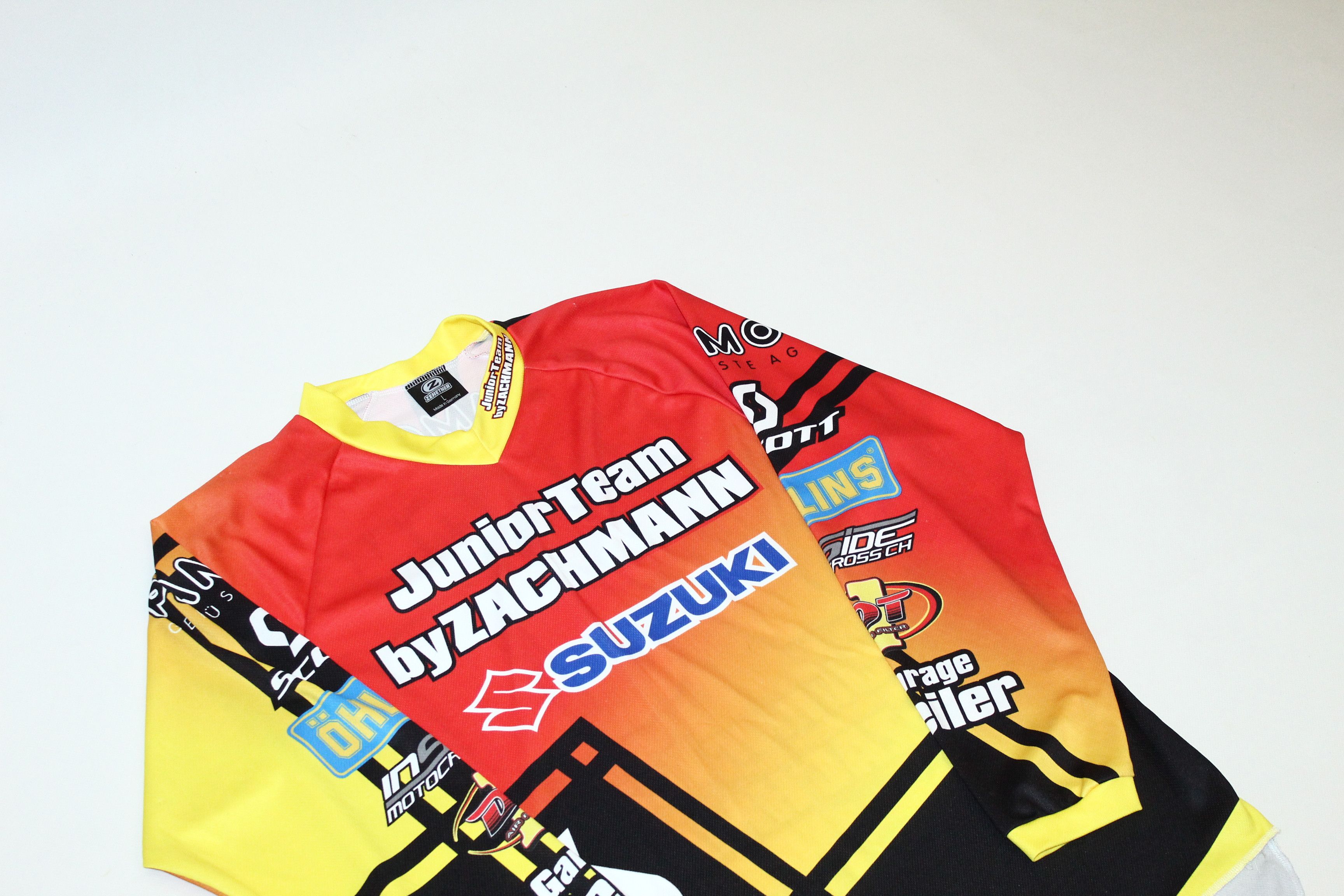 Sports Specialties 🔥Suzuki Racing for Junior Team Zachmann by Zehether Jersey Size US L / EU 52-54 / 3 - 7 Thumbnail