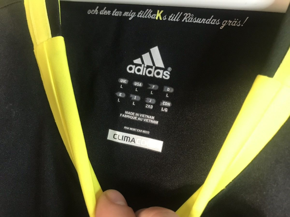 Adidas × Iron Maiden Iron Maiden 666 Soccer Jersey AIK Stockholm home Jersey 2012 Size US L / EU 52-54 / 3 - 4 Thumbnail