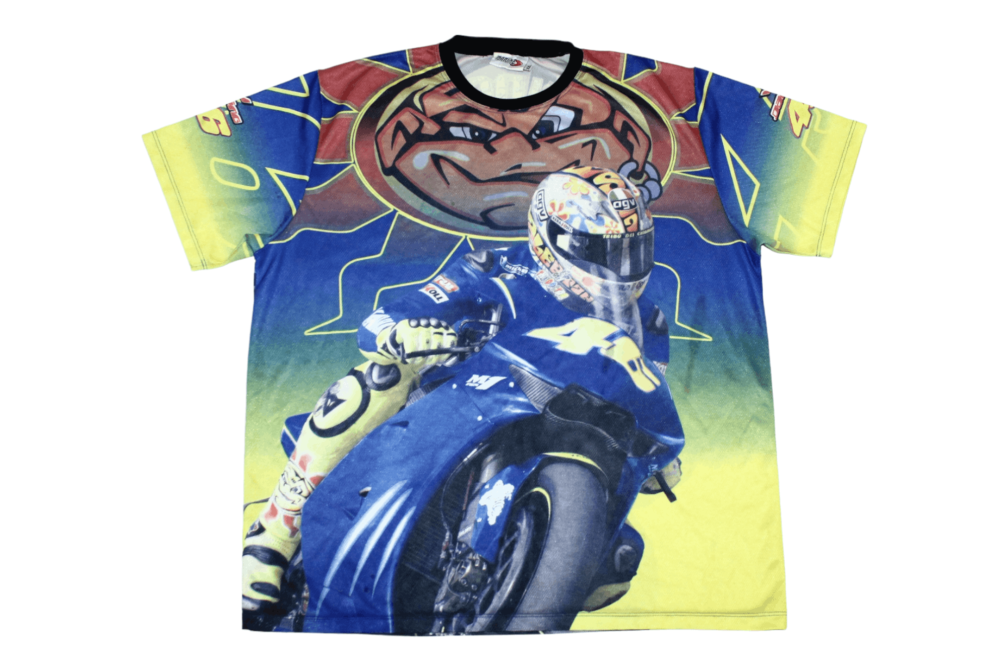 🔥 VTG 🔥 Valentino Rossi Yamaha Team All over print jersey