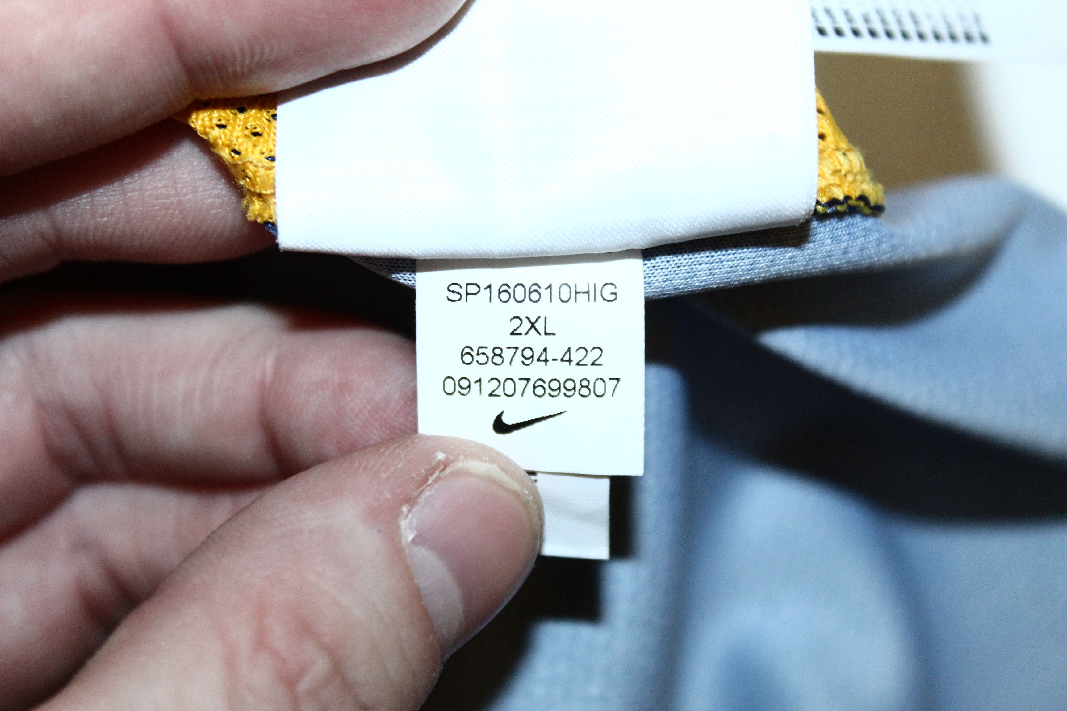 Nike '15 Nike F.C.B. #45 Danny dri fit jersey Size US XXL / EU 58 / 5 - 10 Thumbnail