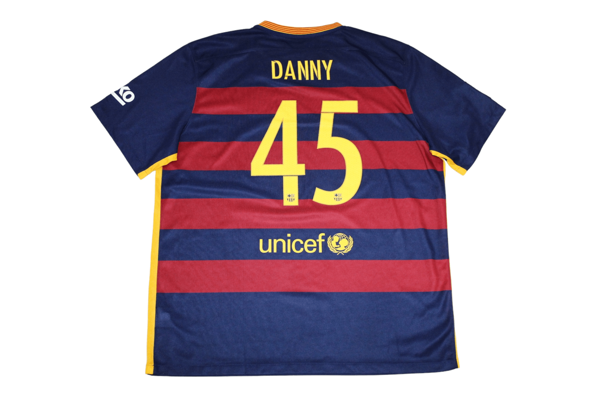 Nike '15 Nike F.C.B. #45 Danny dri fit jersey Size US XXL / EU 58 / 5 - 3 Thumbnail
