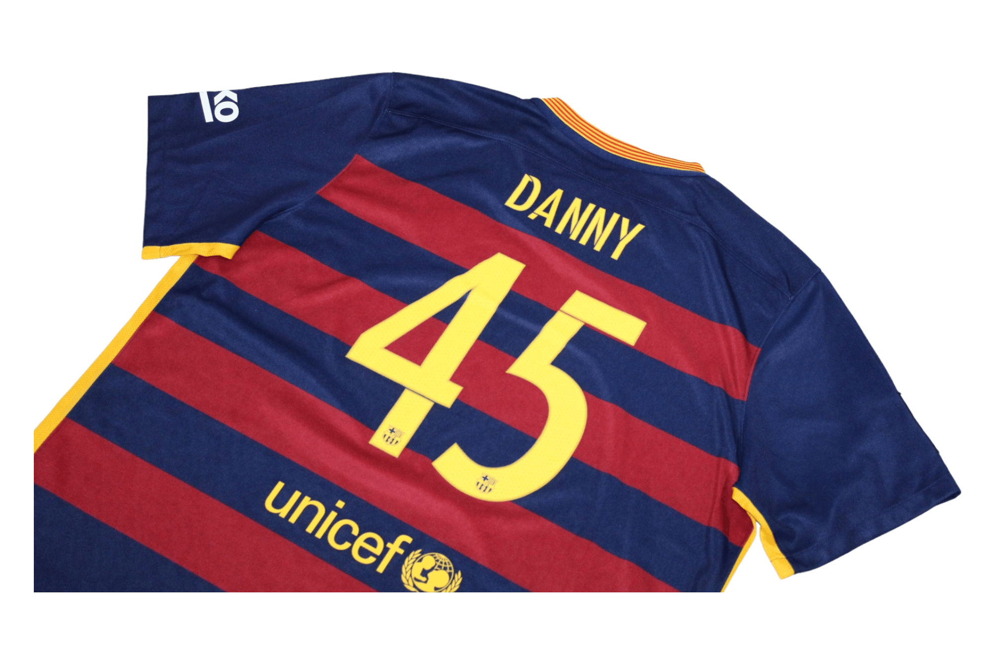Nike '15 Nike F.C.B. #45 Danny dri fit jersey Size US XXL / EU 58 / 5 - 4 Thumbnail