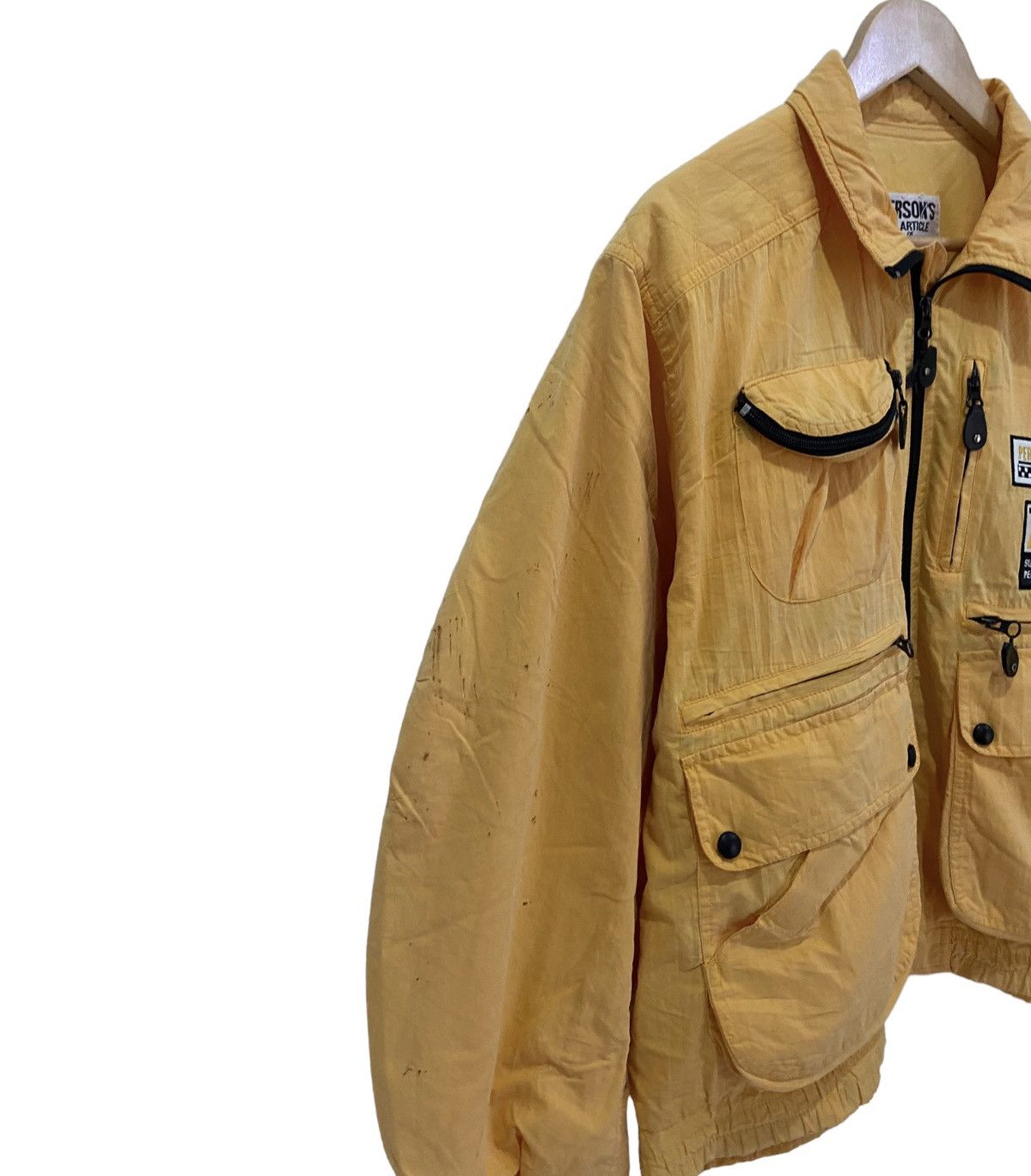 PPFM 🔥RARE PERSON'S RACING TEAM MULTI POCKET CARGO BOMBER JACKET Size US XL / EU 56 / 4 - 8 Thumbnail