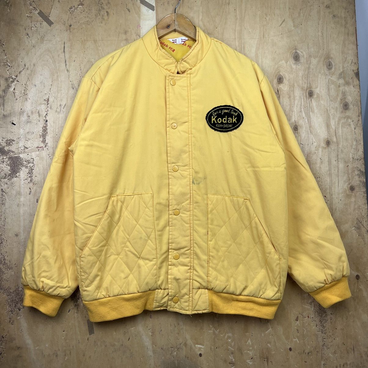 image of Kodak Film Original Jacket in Yellow, Men's (Size Large)