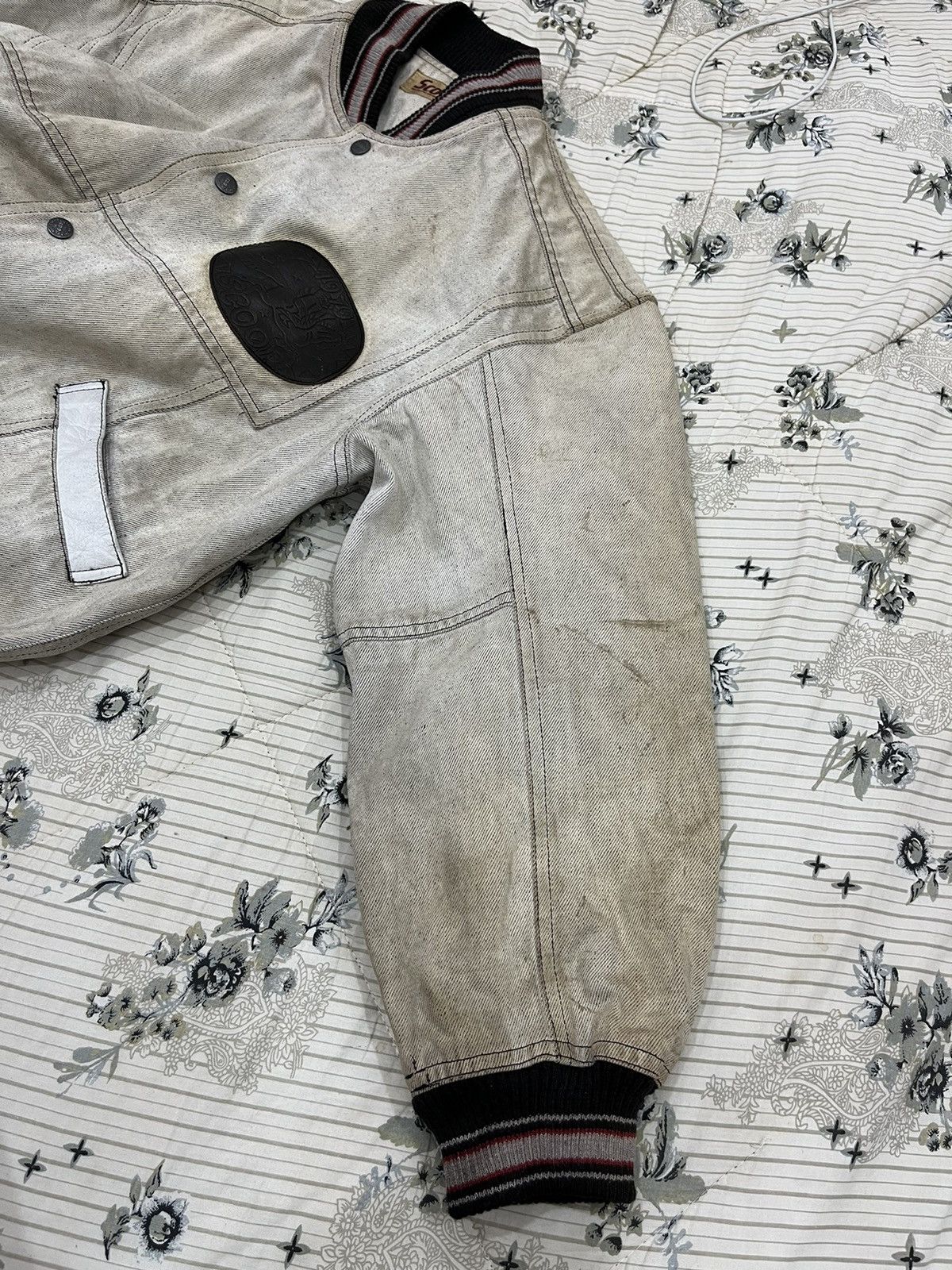 Vintage U. VINTAGE SCOOP VARSITY BOMBER JACKET Size US M / EU 48-50 / 2 - 12 Thumbnail