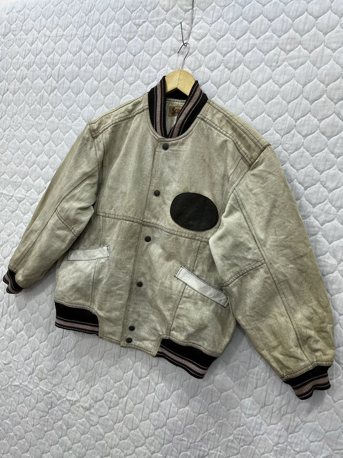 Vintage U. VINTAGE SCOOP VARSITY BOMBER JACKET Size US M / EU 48-50 / 2 - 4 Thumbnail