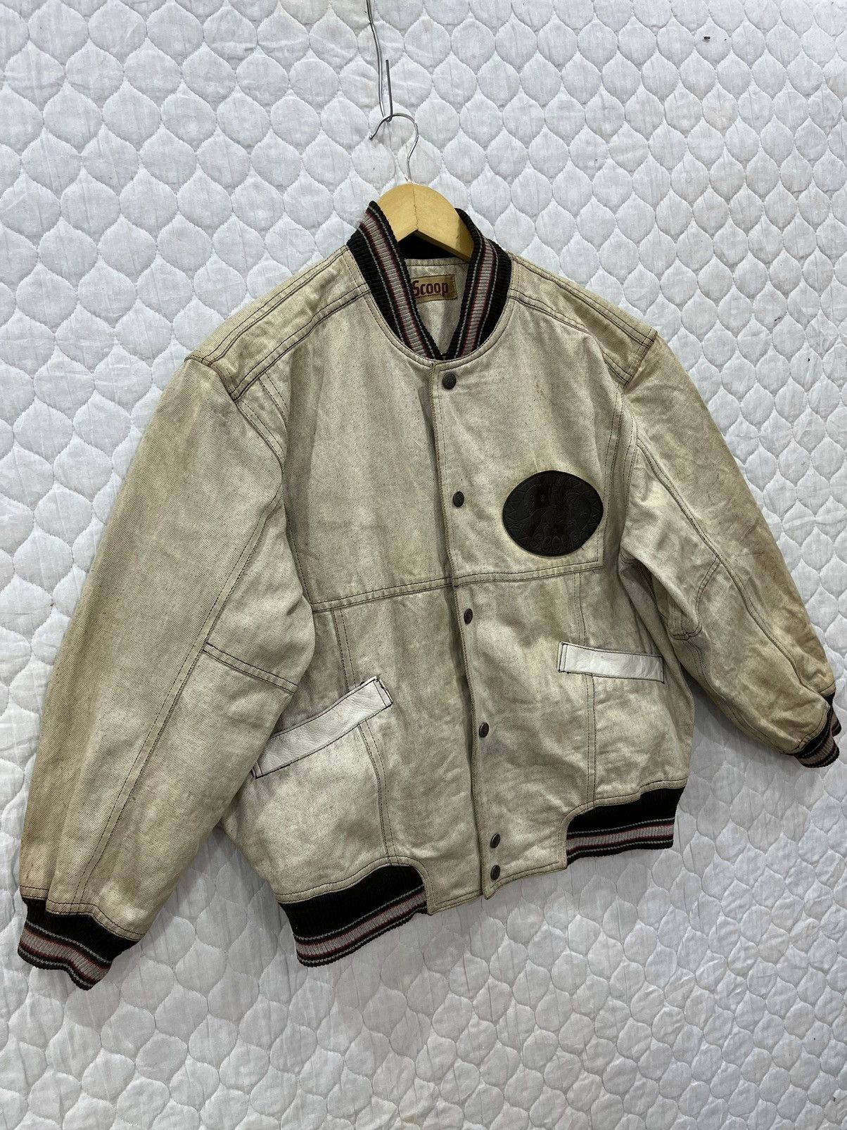 Vintage U. VINTAGE SCOOP VARSITY BOMBER JACKET Size US M / EU 48-50 / 2 - 5 Thumbnail
