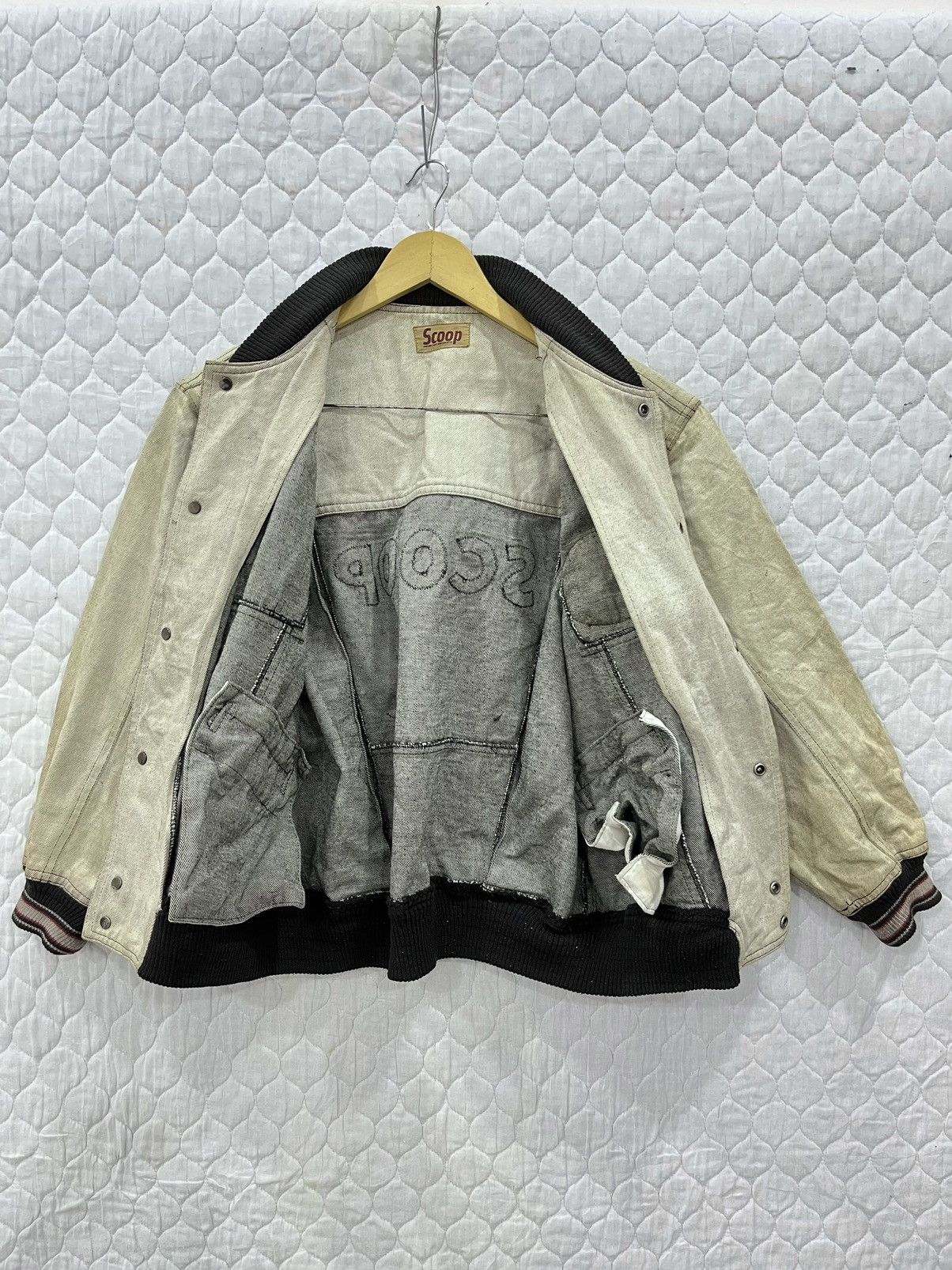 Vintage U. VINTAGE SCOOP VARSITY BOMBER JACKET Size US M / EU 48-50 / 2 - 3 Thumbnail