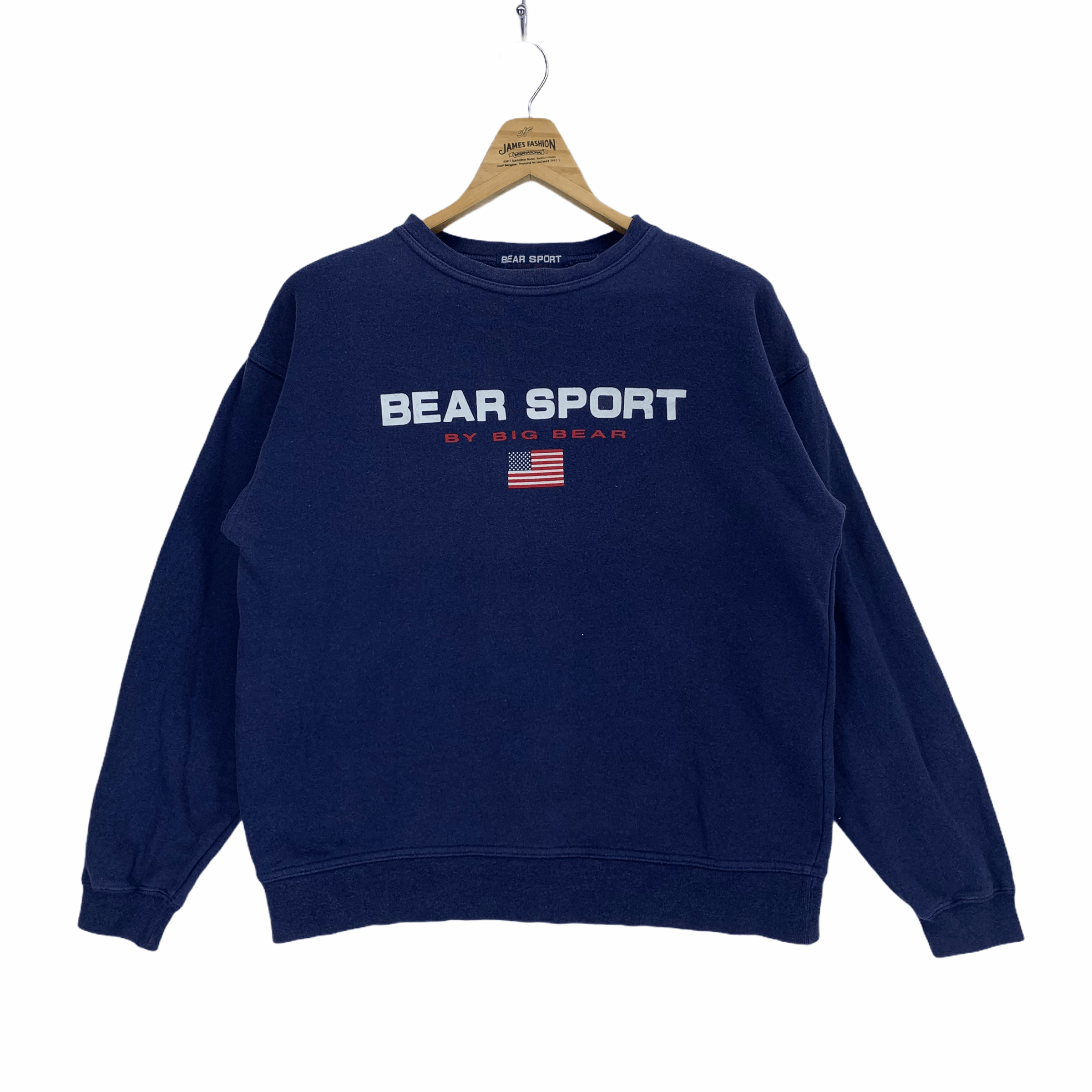Vintage Vintage Bear Sport by Big Bear Big Logo Sweatshirt #2930-44 Size US M / EU 48-50 / 2 - 1 Thumbnail