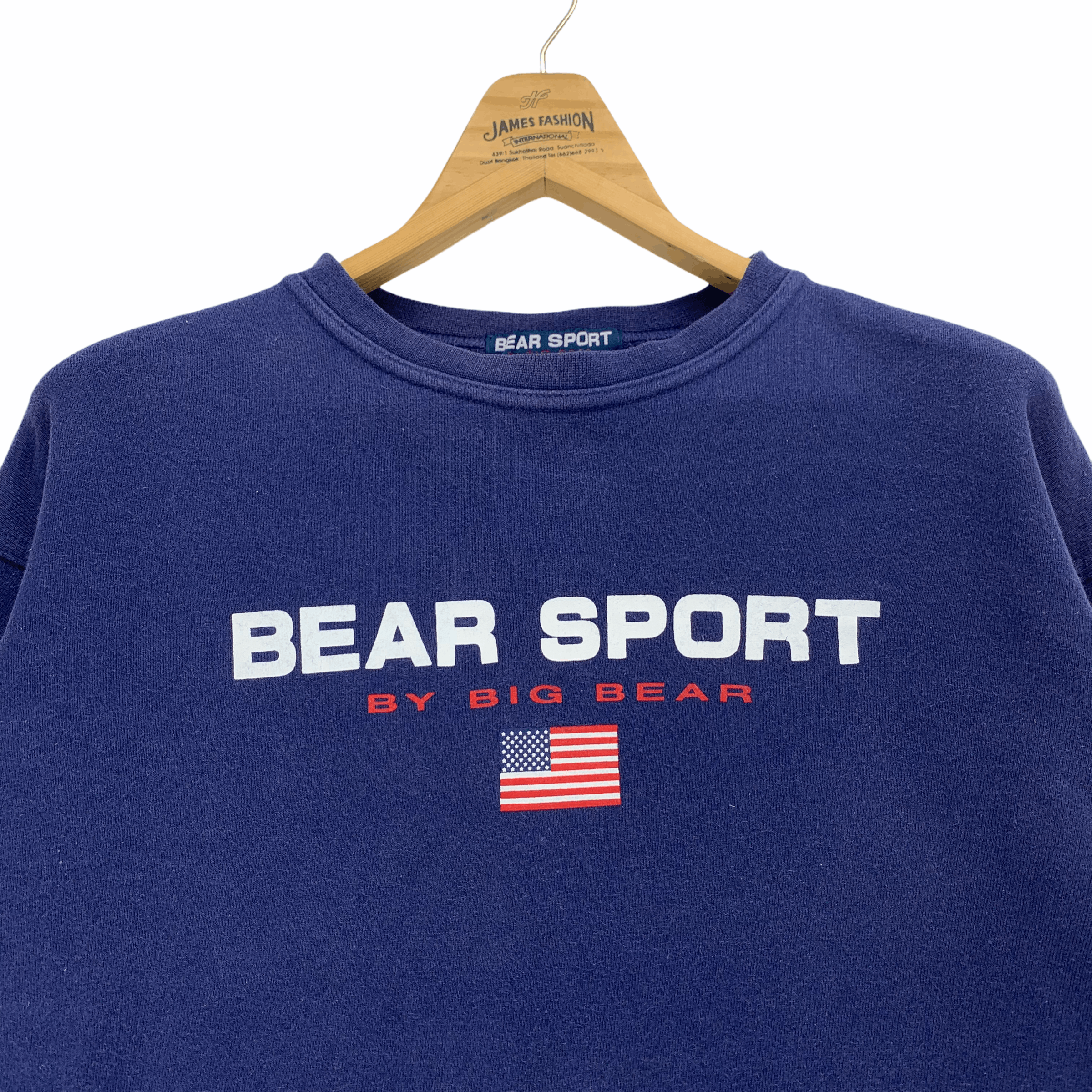 Vintage Vintage Bear Sport by Big Bear Big Logo Sweatshirt #2930-44 Size US M / EU 48-50 / 2 - 2 Thumbnail