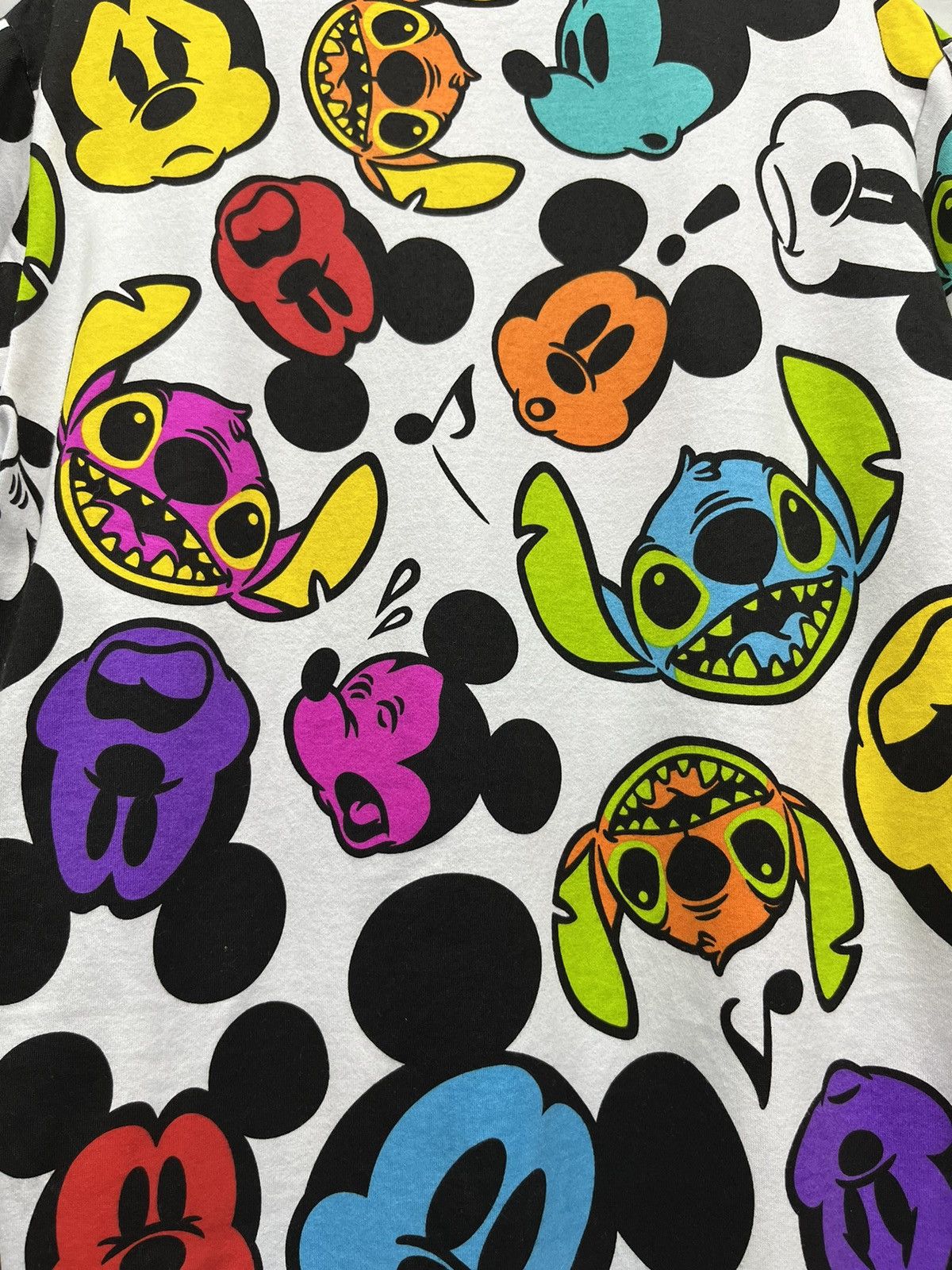 Disney DOPE🔥TOKYO DISNEY Full Print Mickey & Stitch Emojis Cotton Size M / US 6-8 / IT 42-44 - 6 Thumbnail