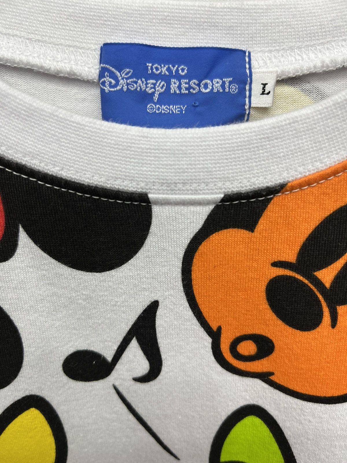Disney DOPE🔥TOKYO DISNEY Full Print Mickey & Stitch Emojis Cotton Size M / US 6-8 / IT 42-44 - 7 Thumbnail
