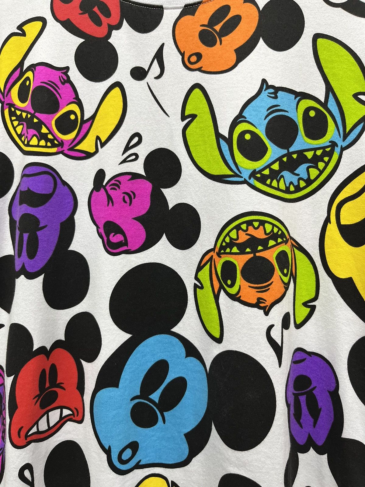 Disney DOPE🔥TOKYO DISNEY Full Print Mickey & Stitch Emojis Cotton Size M / US 6-8 / IT 42-44 - 4 Thumbnail