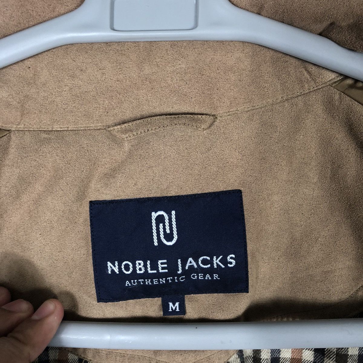 Designer × Japanese Brand × Vintage Vintage Noble Jacks Gear Designer Style Jacket Size US L / EU 52-54 / 3 - 14 Thumbnail