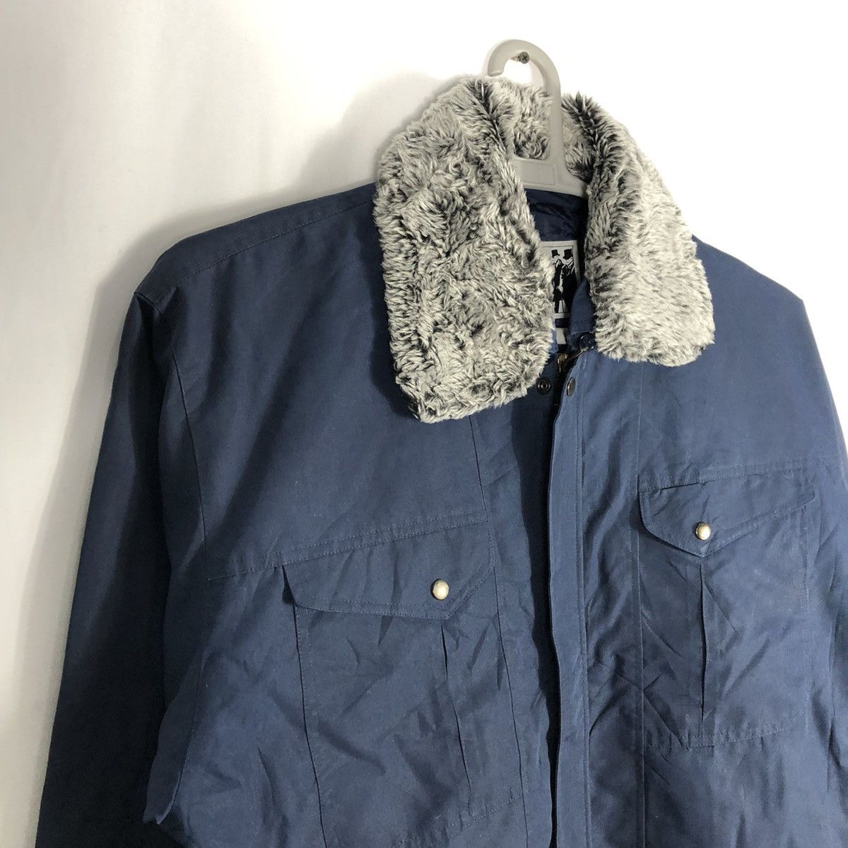 Japanese Brand Rare Mowint Sherpa Collar Baracutta Style Winter Jacket Size US L / EU 52-54 / 3 - 7 Thumbnail