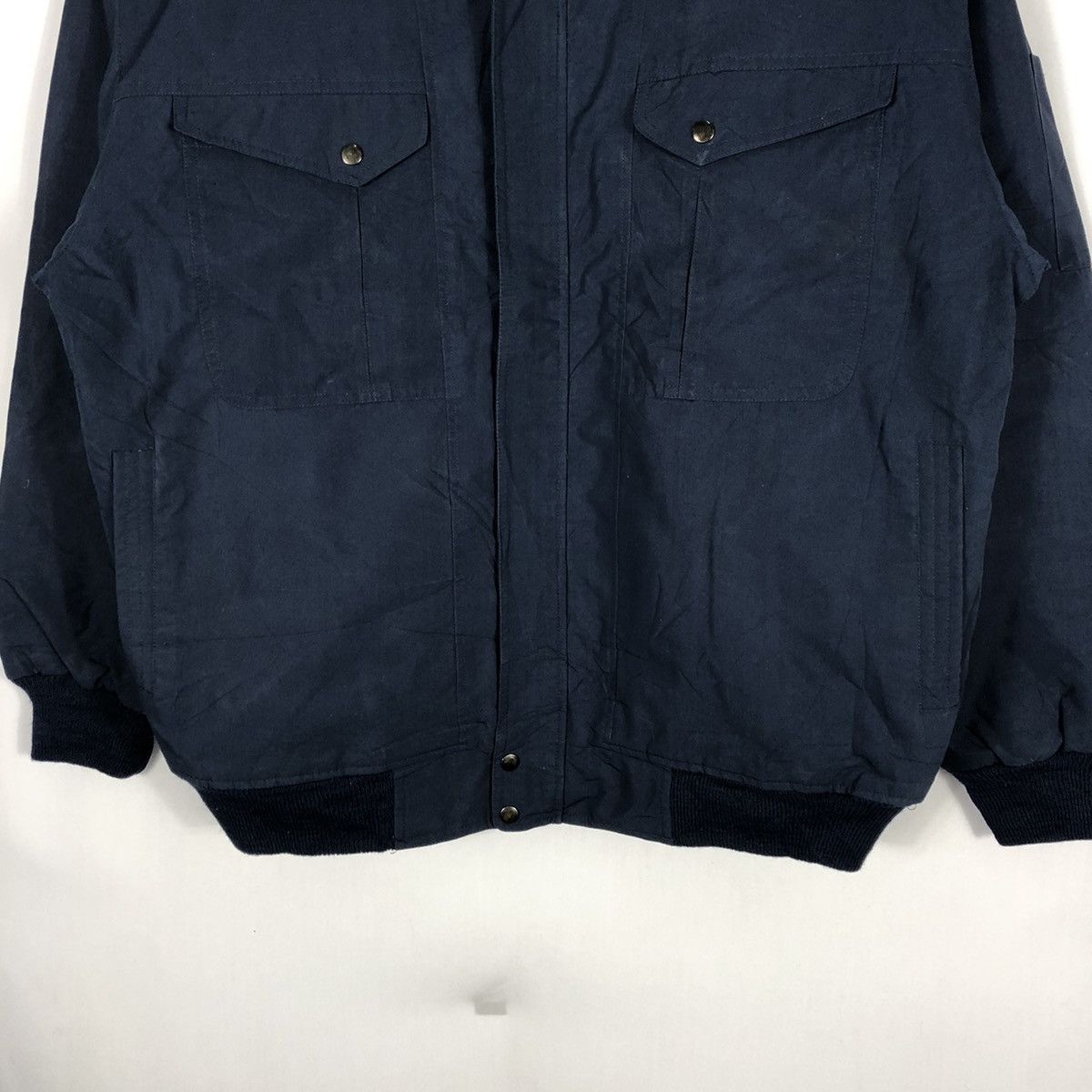Japanese Brand Rare Mowint Sherpa Collar Baracutta Style Winter Jacket Size US L / EU 52-54 / 3 - 3 Thumbnail