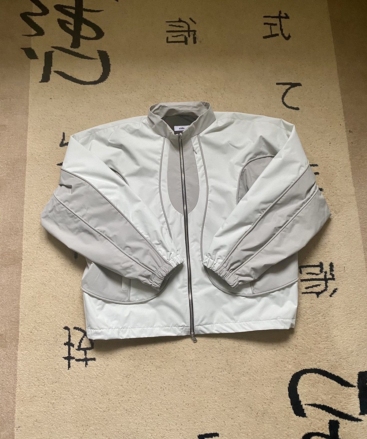 POST ARCHIVE FACTION (PAF) Side Service Jacket Vein Shell Gray