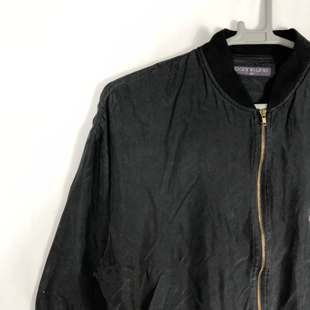 Vintage Donna Unno Si Chiama Big Embroidery Print Zipper Jacket Size US M / EU 48-50 / 2 - 8 Thumbnail