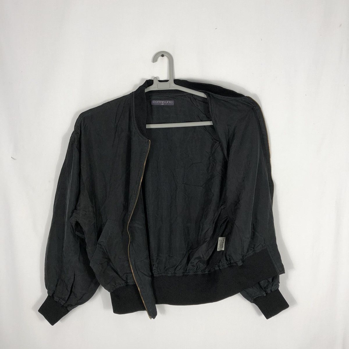 Vintage Donna Unno Si Chiama Big Embroidery Print Zipper Jacket Size US M / EU 48-50 / 2 - 10 Thumbnail