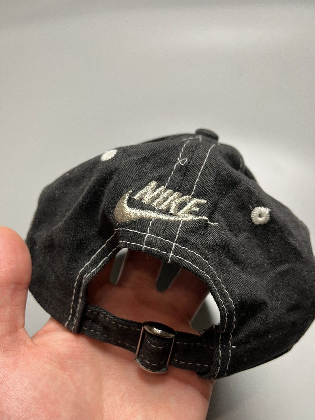 Nike Vintage Nike Cap Hat Small Logo Swoosh One Size Size ONE SIZE - 11 Thumbnail