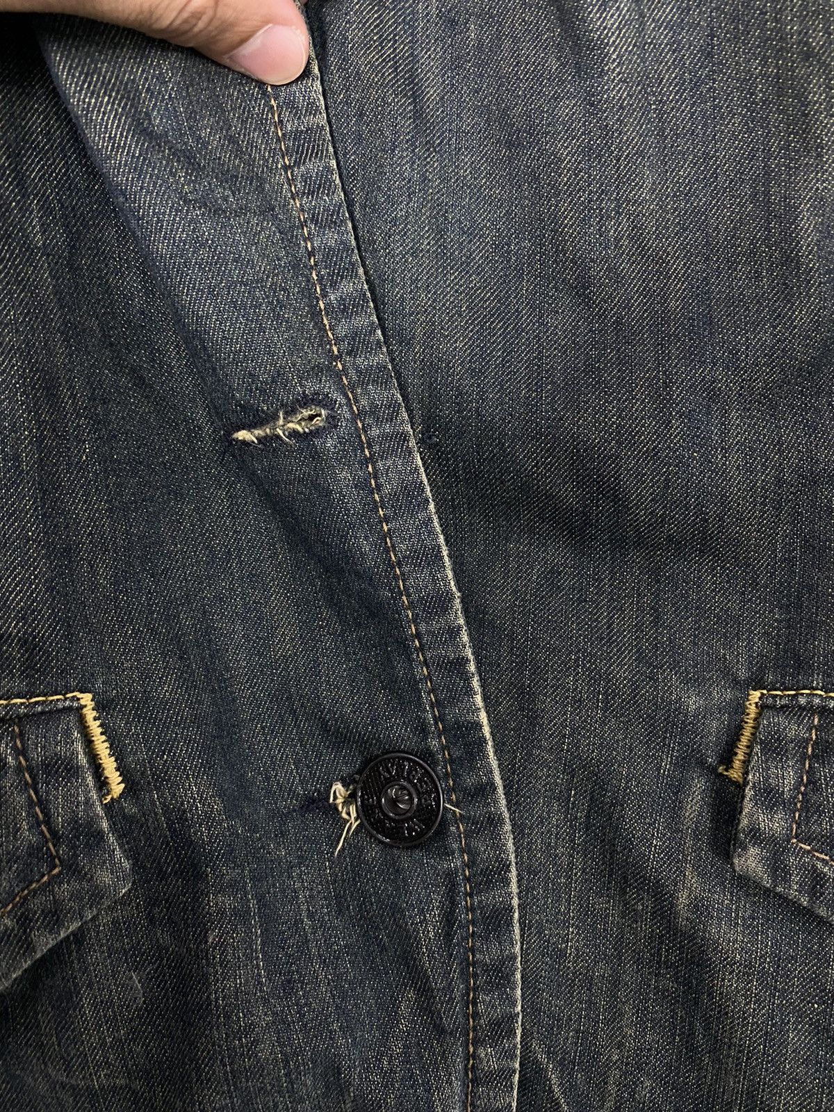 Replay Rare‼️ Replay Denim Jacket Made in Italy Size M / US 6-8 / IT 42-44 - 9 Thumbnail