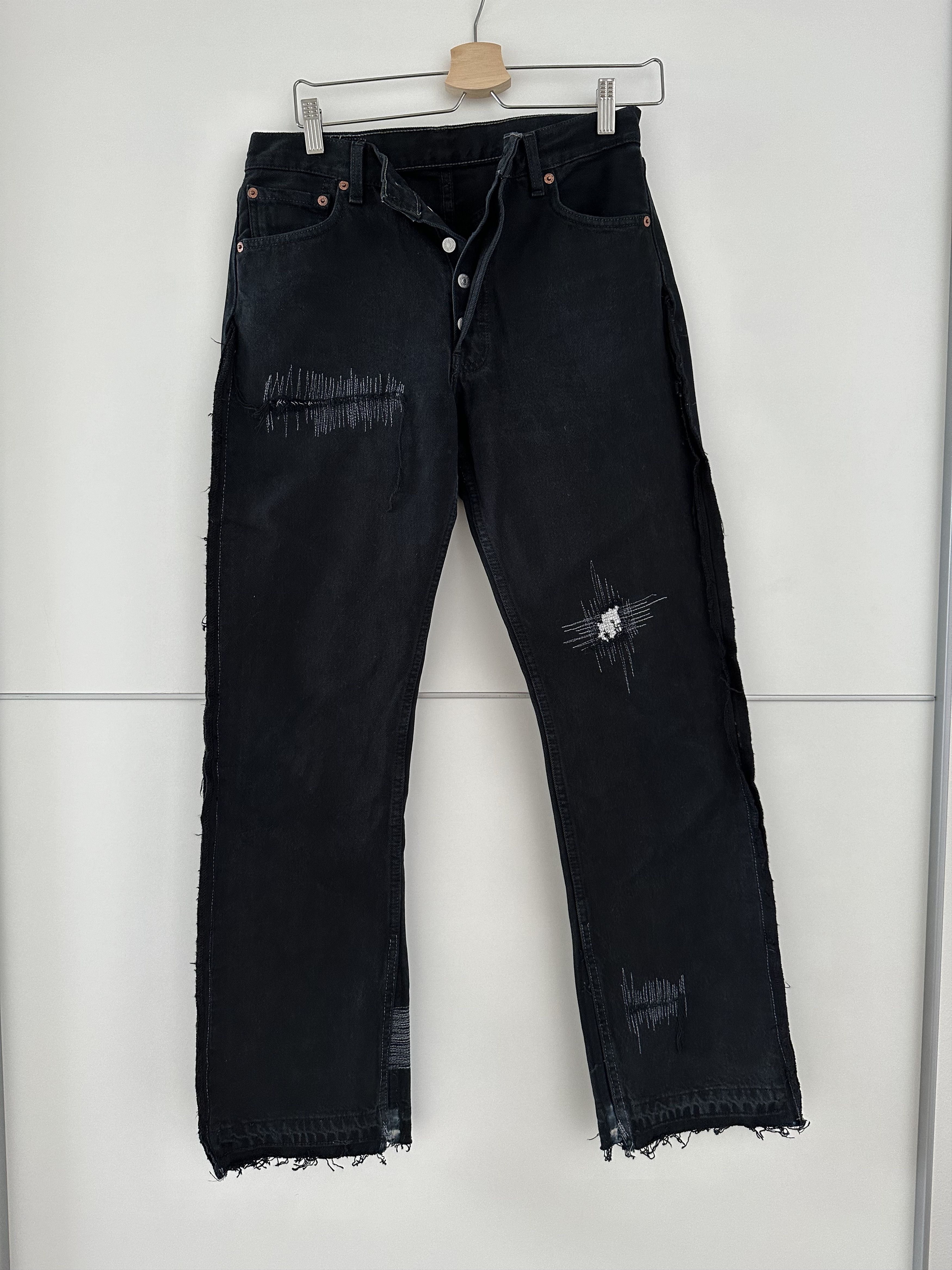 Customized Levi's 501 Denim