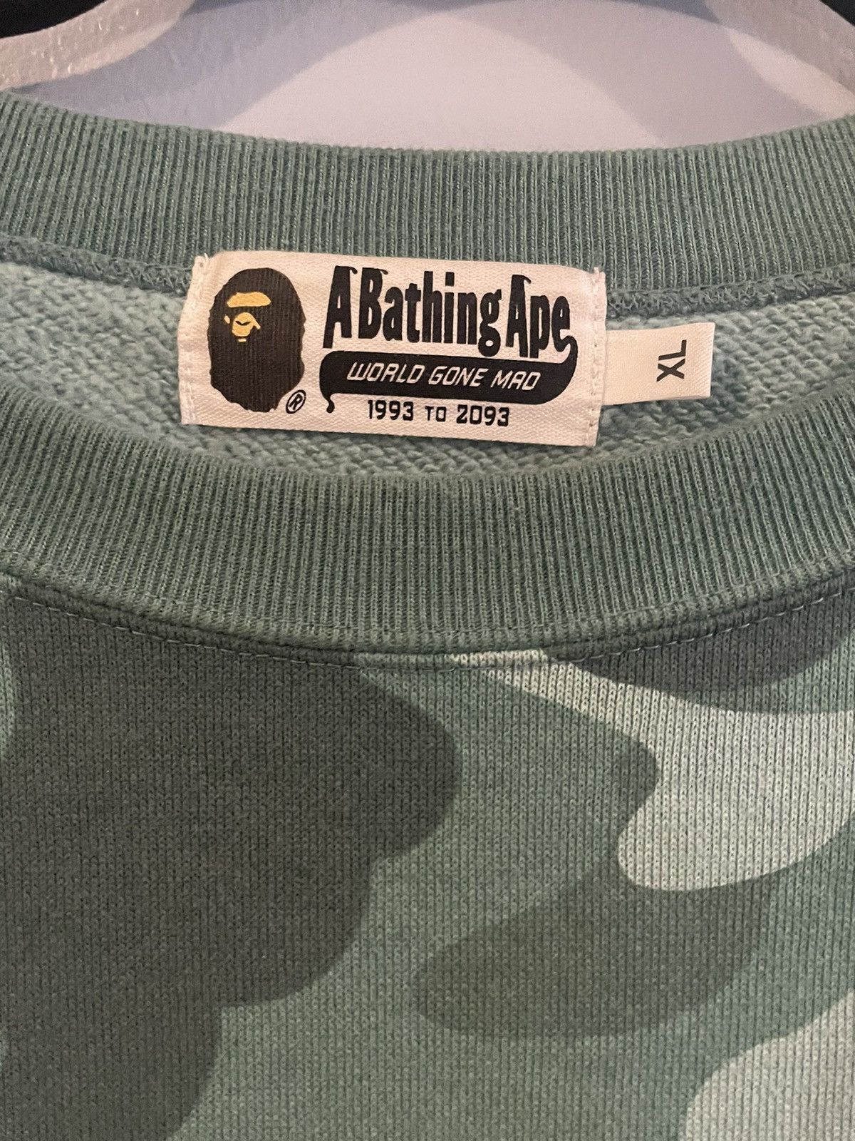 Bape Bape Shark Camo Sweatshirt Size US XL / EU 56 / 4 - 4 Thumbnail