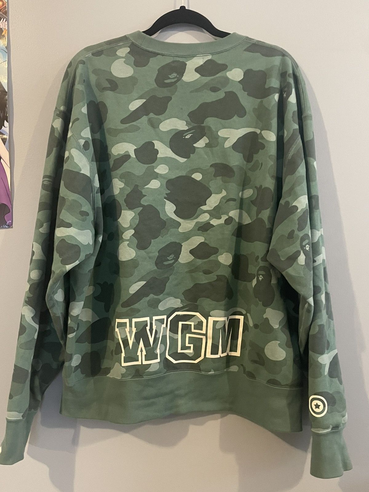 Bape Bape Shark Camo Sweatshirt Size US XL / EU 56 / 4 - 3 Thumbnail