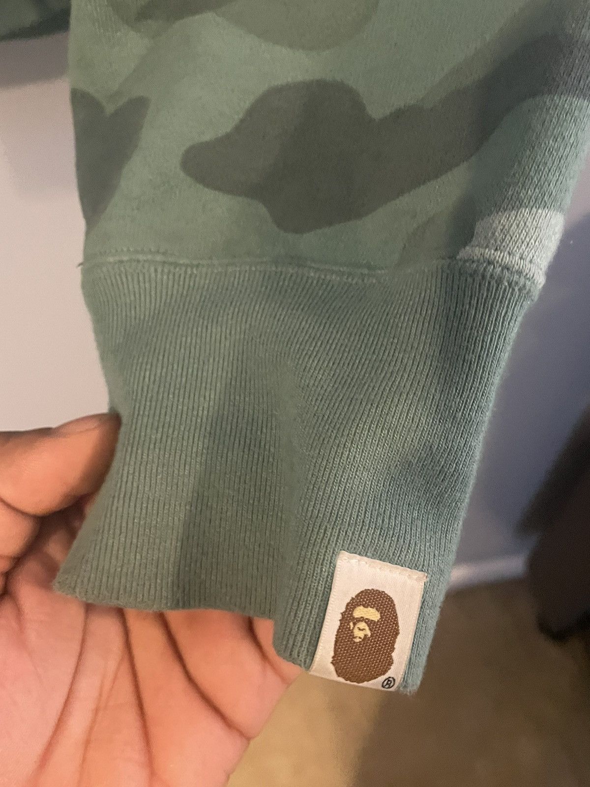 Bape Bape Shark Camo Sweatshirt Size US XL / EU 56 / 4 - 7 Thumbnail