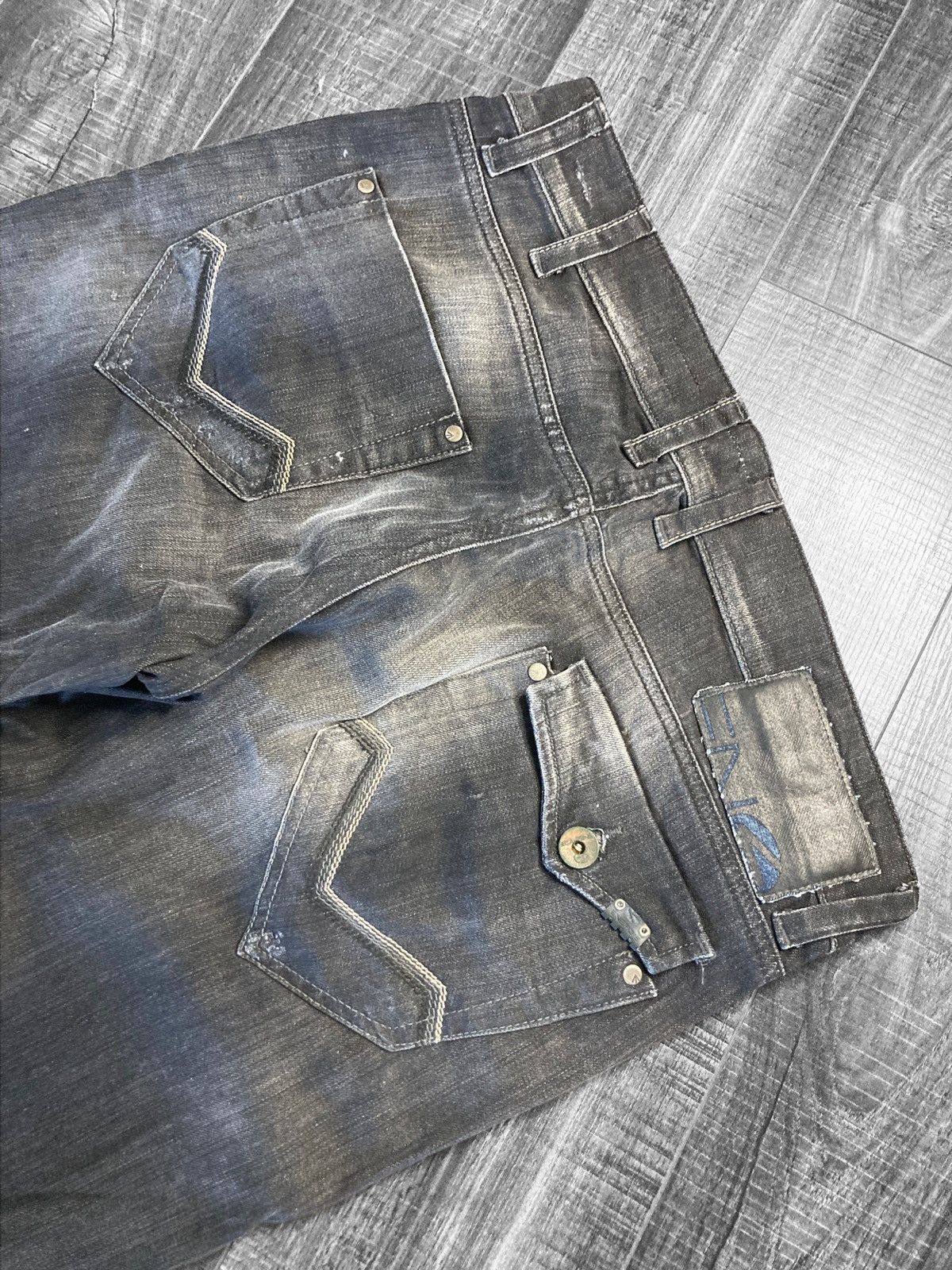Energie Vintage ENERGIE « Slim Morris » Jeans size 38 Size US 38 / EU 54 - 3 Thumbnail