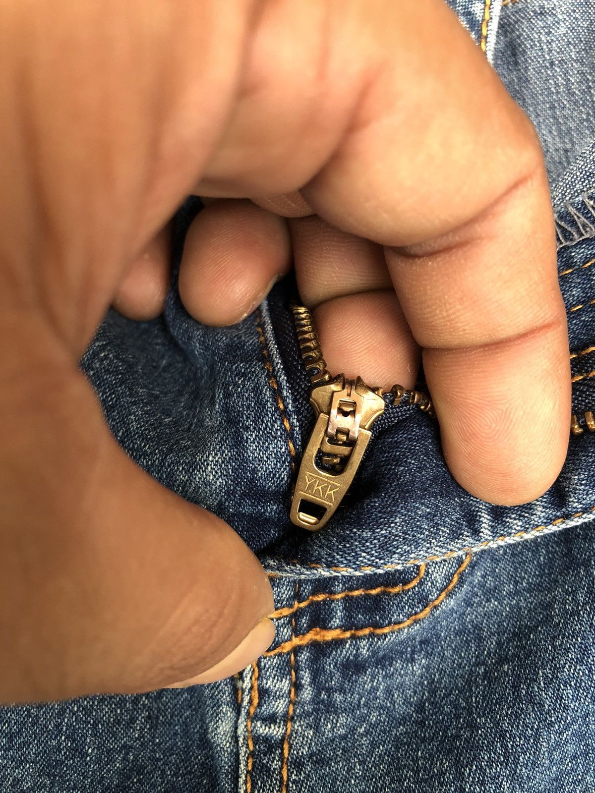 Japanese Brand Rare🔥Japanese Hybrid Bootcut Jeans Size 31" - 5 Thumbnail