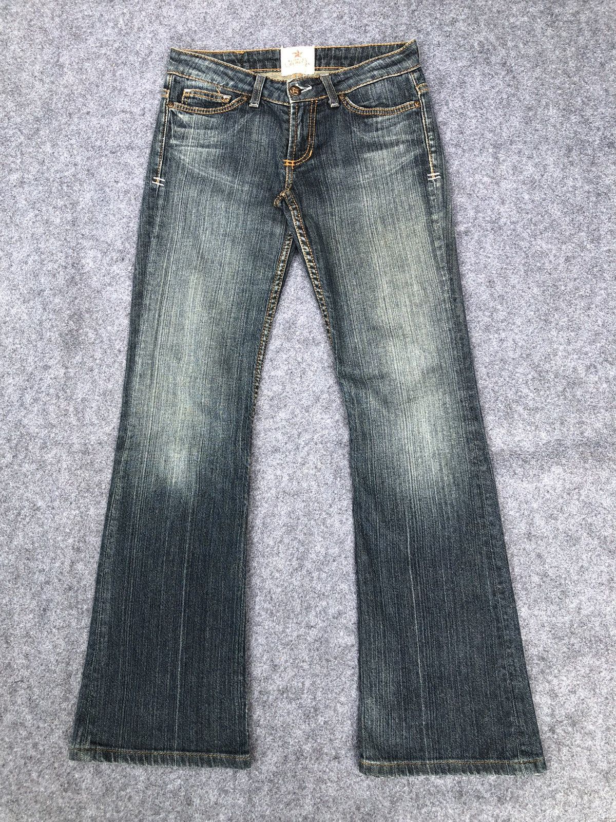 The People Of The Labyrinths Rare🔥Vintage People Liberation Flared Jeans Size 29" - 2 Thumbnail