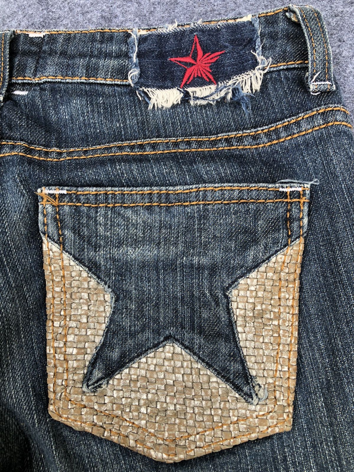 The People Of The Labyrinths Rare🔥Vintage People Liberation Flared Jeans Size 29" - 4 Thumbnail