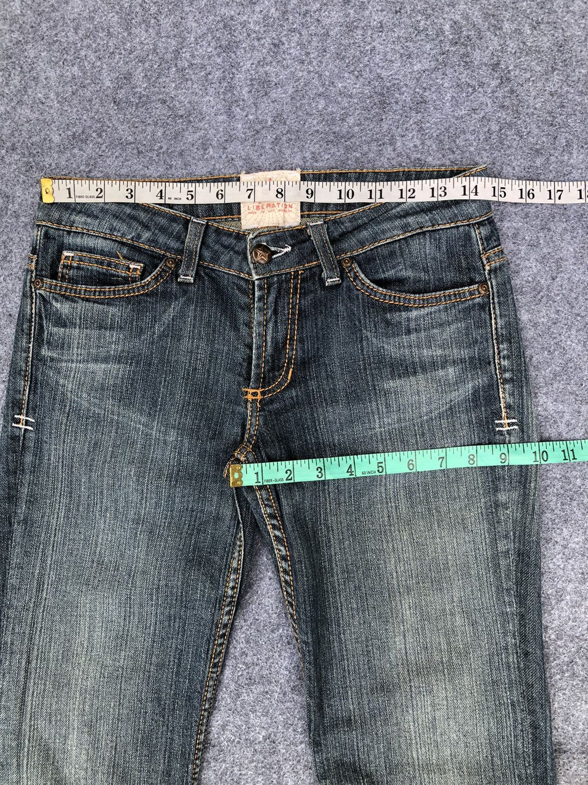 The People Of The Labyrinths Rare🔥Vintage People Liberation Flared Jeans Size 29" - 9 Thumbnail