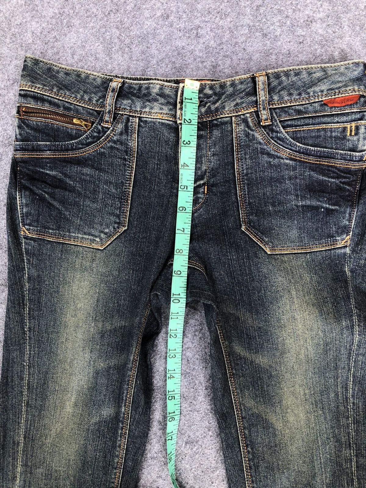 Japanese Brand Rare🔥Georgia Love Flared Bootcut Jeans Size 32" / US 10 / IT 46 - 14 Thumbnail