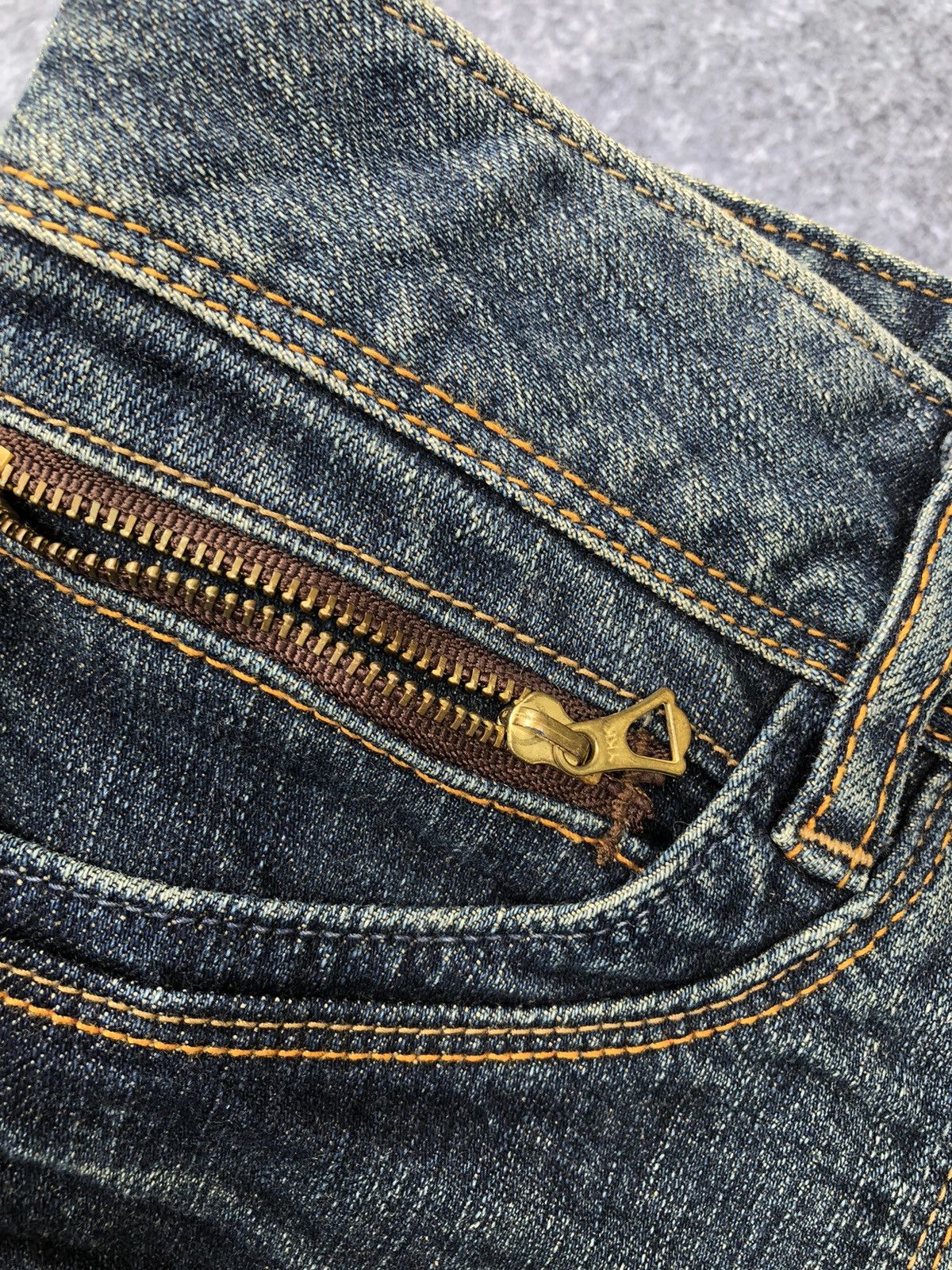 Japanese Brand Rare🔥Georgia Love Flared Bootcut Jeans Size 32" / US 10 / IT 46 - 8 Thumbnail