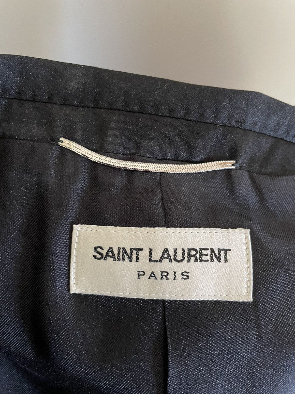 Saint Laurent Paris Saint Laurent Tuxedo Jacket Size 36R - 3 Thumbnail