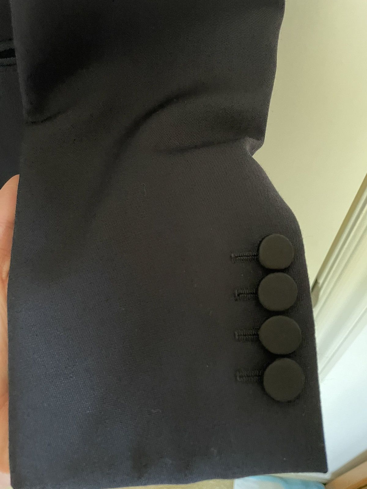 Saint Laurent Paris Saint Laurent Tuxedo Jacket Size 36R - 4 Thumbnail