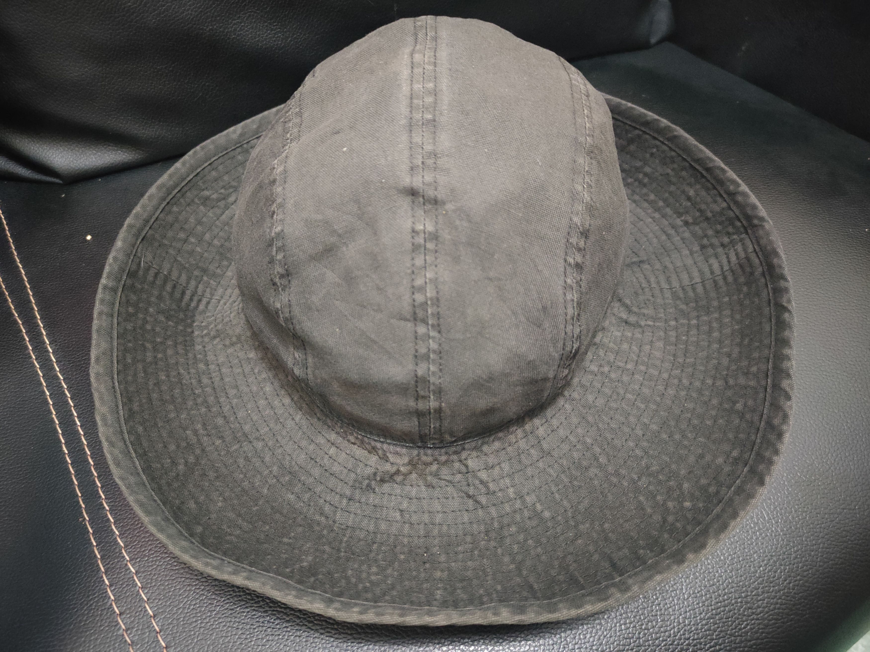 Burberry × Japanese Brand Vintage Japan!!! Burberry Nova Check Brim Bucket Hat Size ONE SIZE - 4 Thumbnail