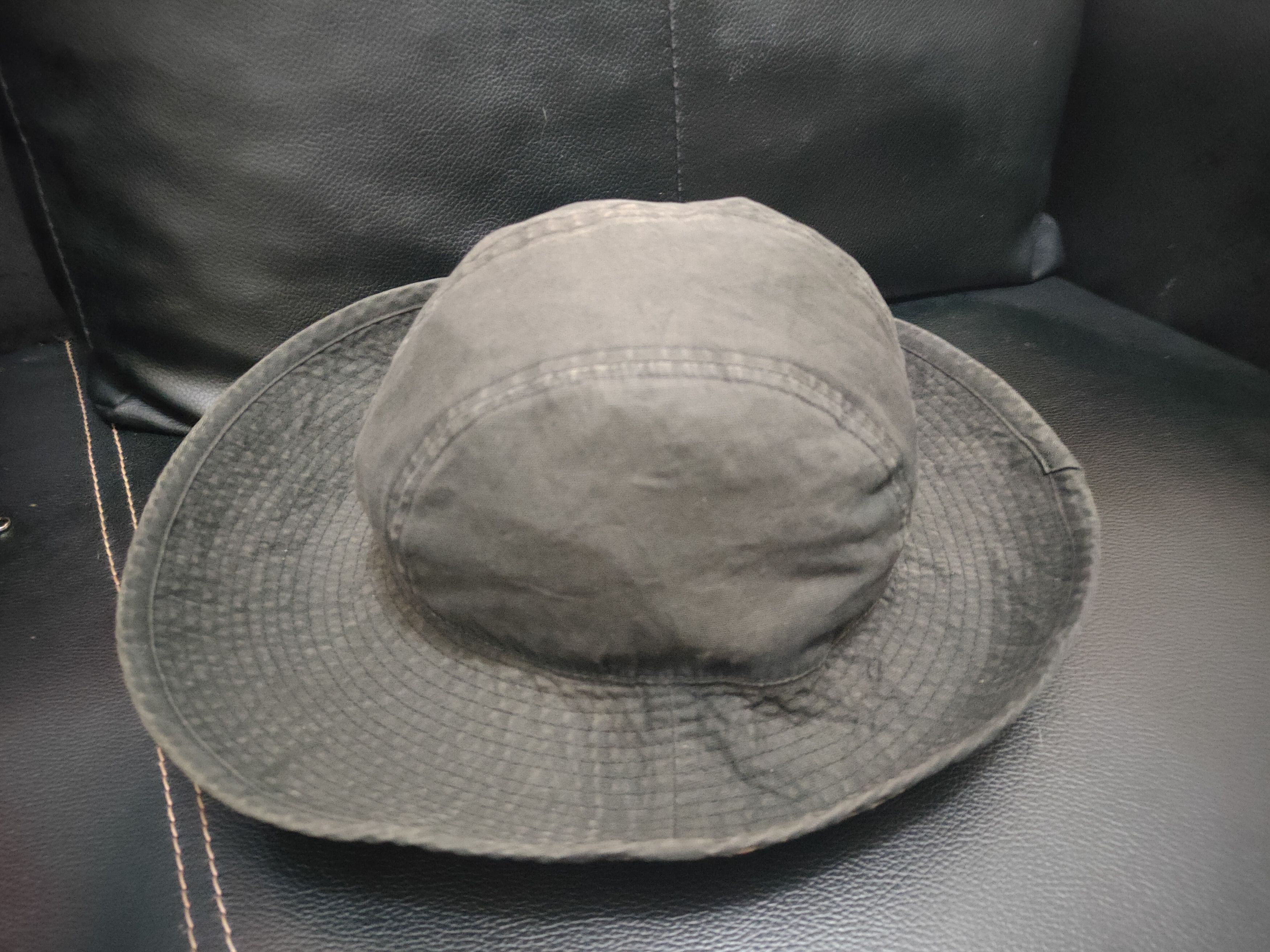 Burberry × Japanese Brand Vintage Japan!!! Burberry Nova Check Brim Bucket Hat Size ONE SIZE - 5 Thumbnail