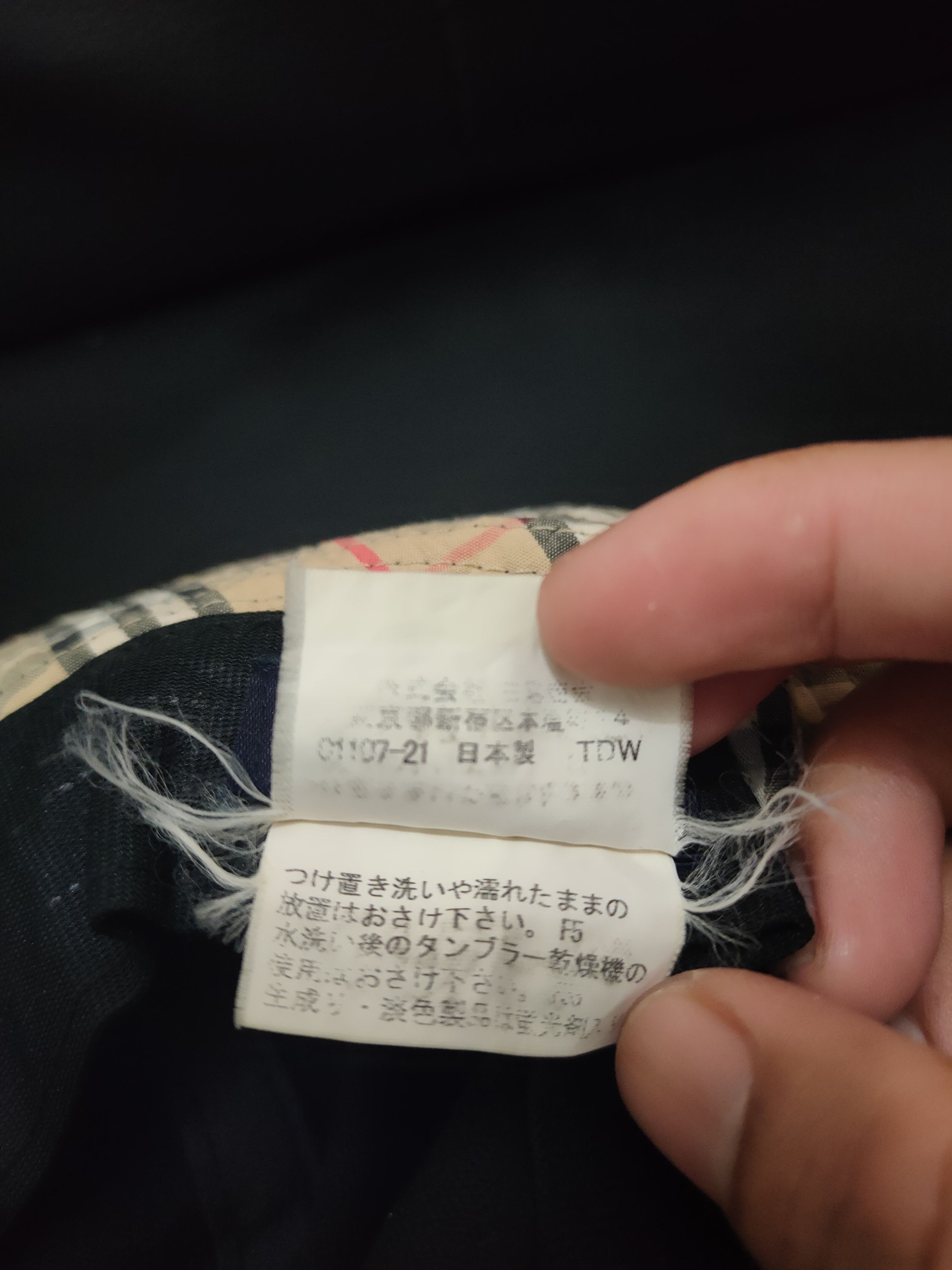 Burberry × Japanese Brand Vintage Japan!!! Burberry Nova Check Brim Bucket Hat Size ONE SIZE - 10 Thumbnail