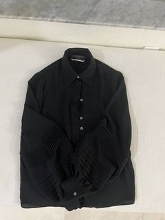 Louis Vuitton, Tops, Louis Vuitton Uniforms Womens Black Long Sleeve Button  Up Shirt Size 42