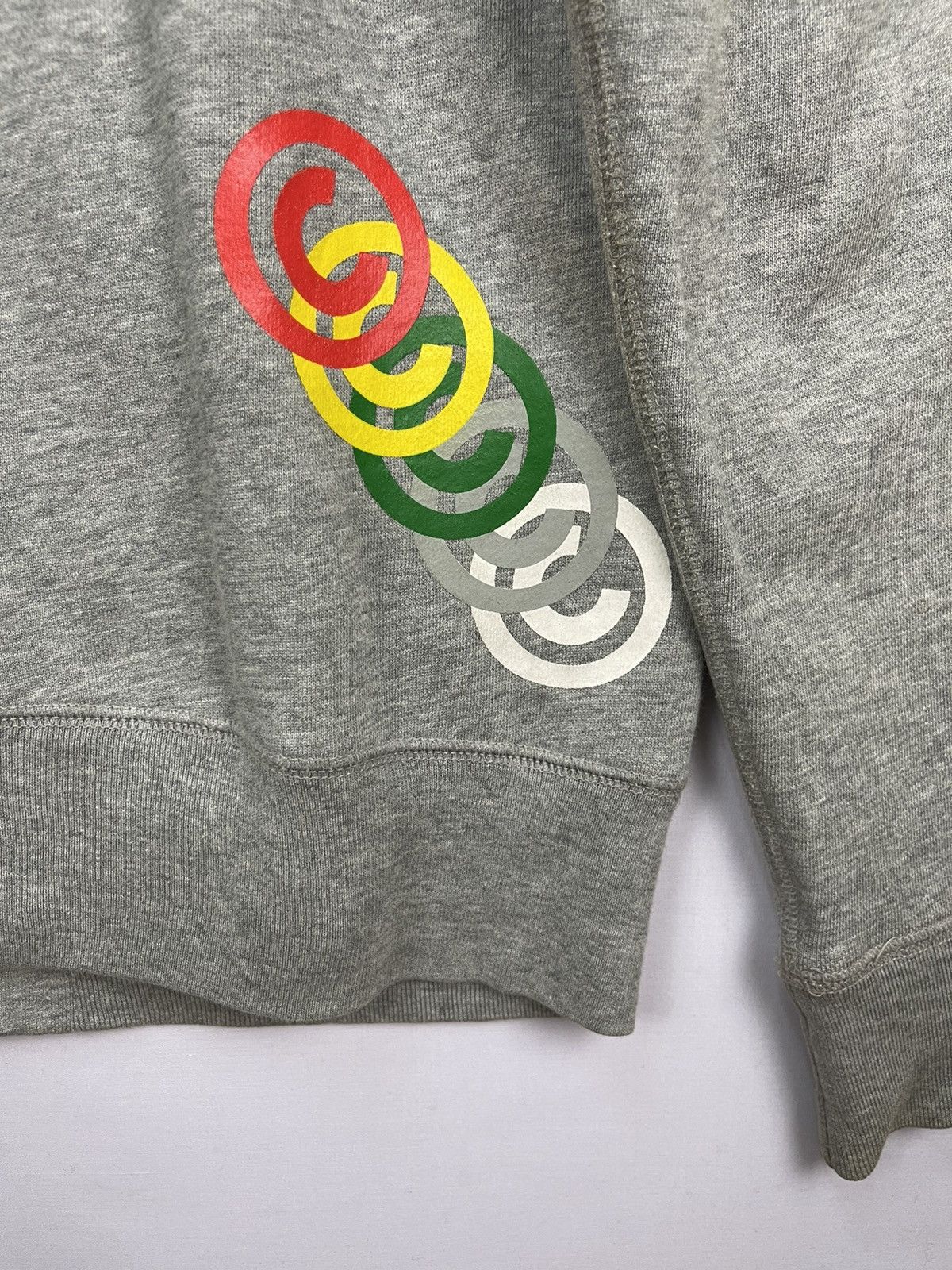 Stussy Stussy Big Logo Full Zipper Hoodie Grey Size US S / EU 44-46 / 1 - 3 Thumbnail