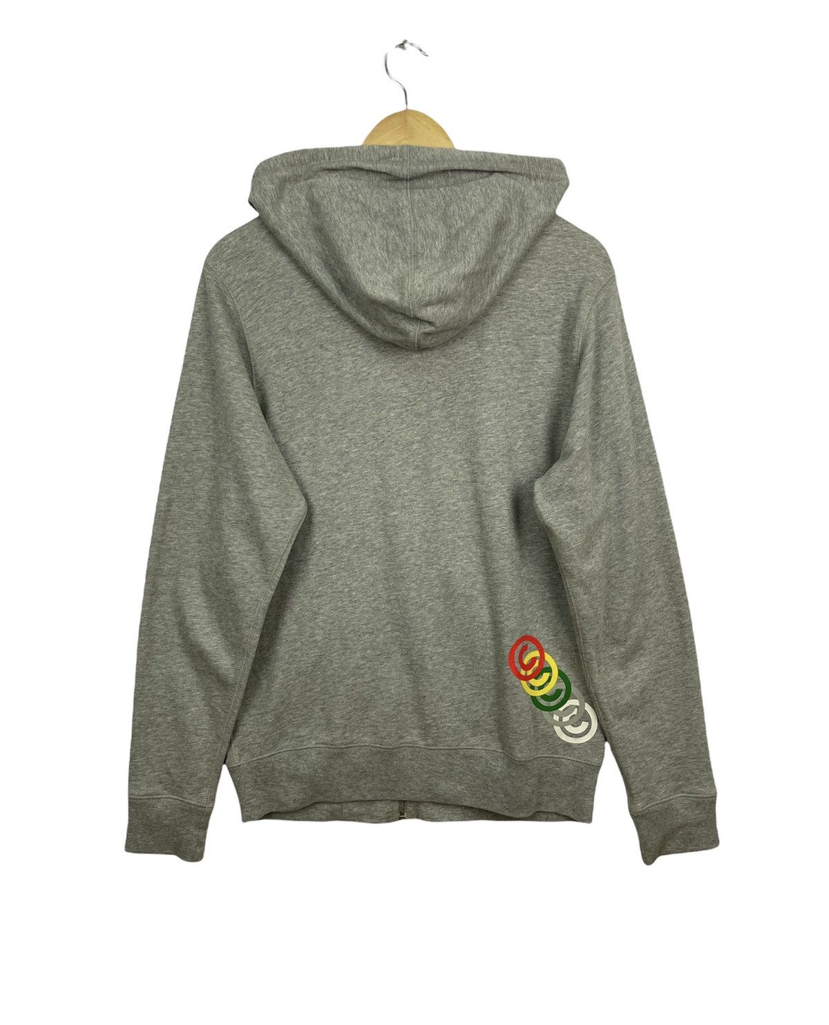 Stussy Stussy Big Logo Full Zipper Hoodie Grey Size US S / EU 44-46 / 1 - 4 Thumbnail