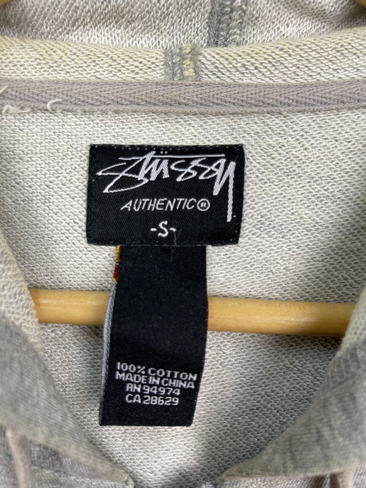 Stussy Stussy Big Logo Full Zipper Hoodie Grey Size US S / EU 44-46 / 1 - 6 Thumbnail