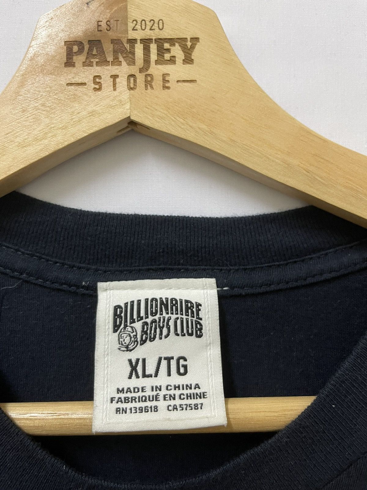 Billionaire Boys Club × Japanese Brand Billionaire Boys Club Spellout Navy Extra Large Size US XL / EU 56 / 4 - 5 Thumbnail