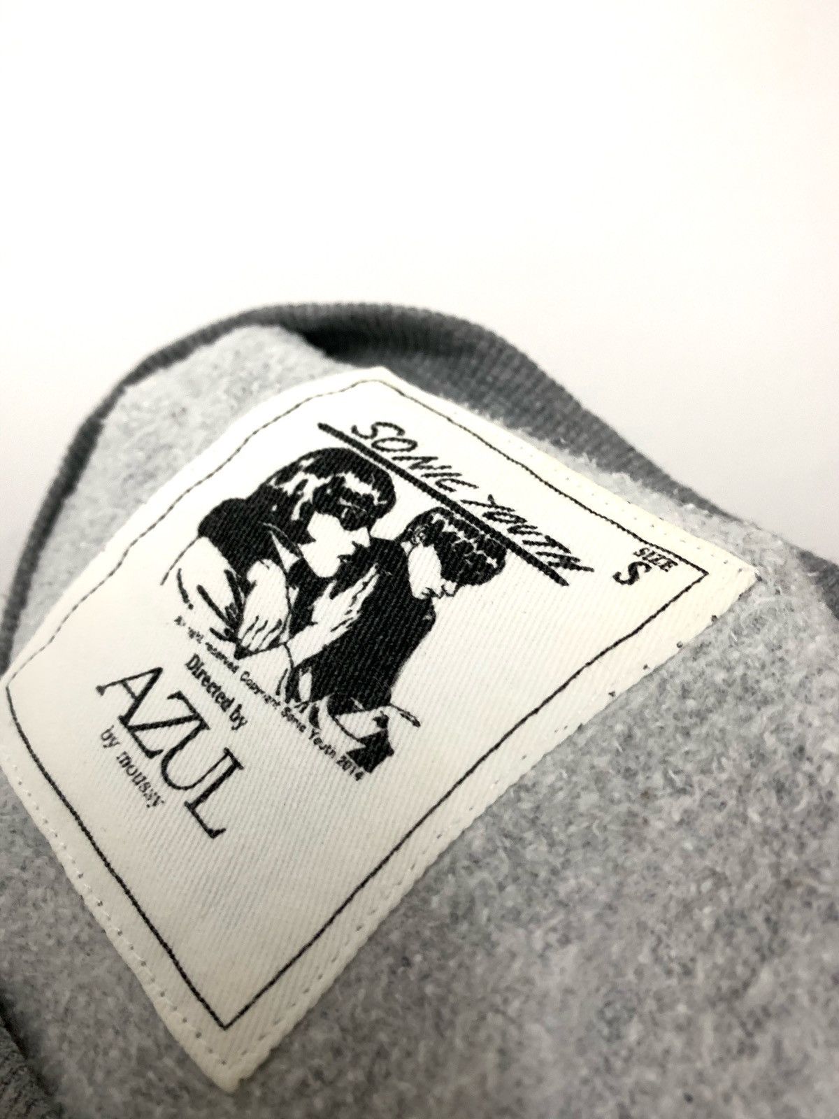 Band Tees Sonic Youth Tour 2014 Sweatshirt Big Logo Grey Small Size US S / EU 44-46 / 1 - 6 Thumbnail